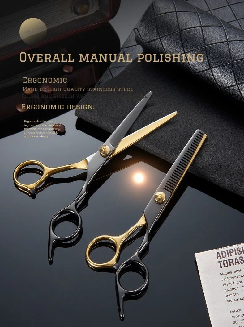 Professional Hair Cutting Scissors Home Hair Cutting Barber/Salon Thinning Shears tainless Steel Hairdressing
