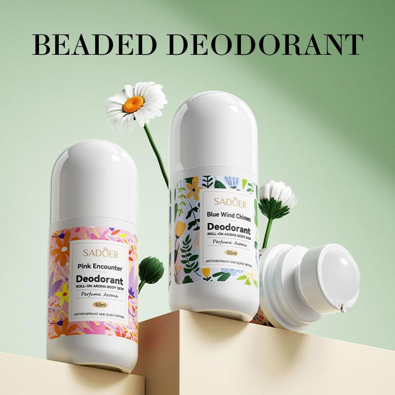 3pcs/Set Roll-on Antiperspirant Deodorant Women Perfume