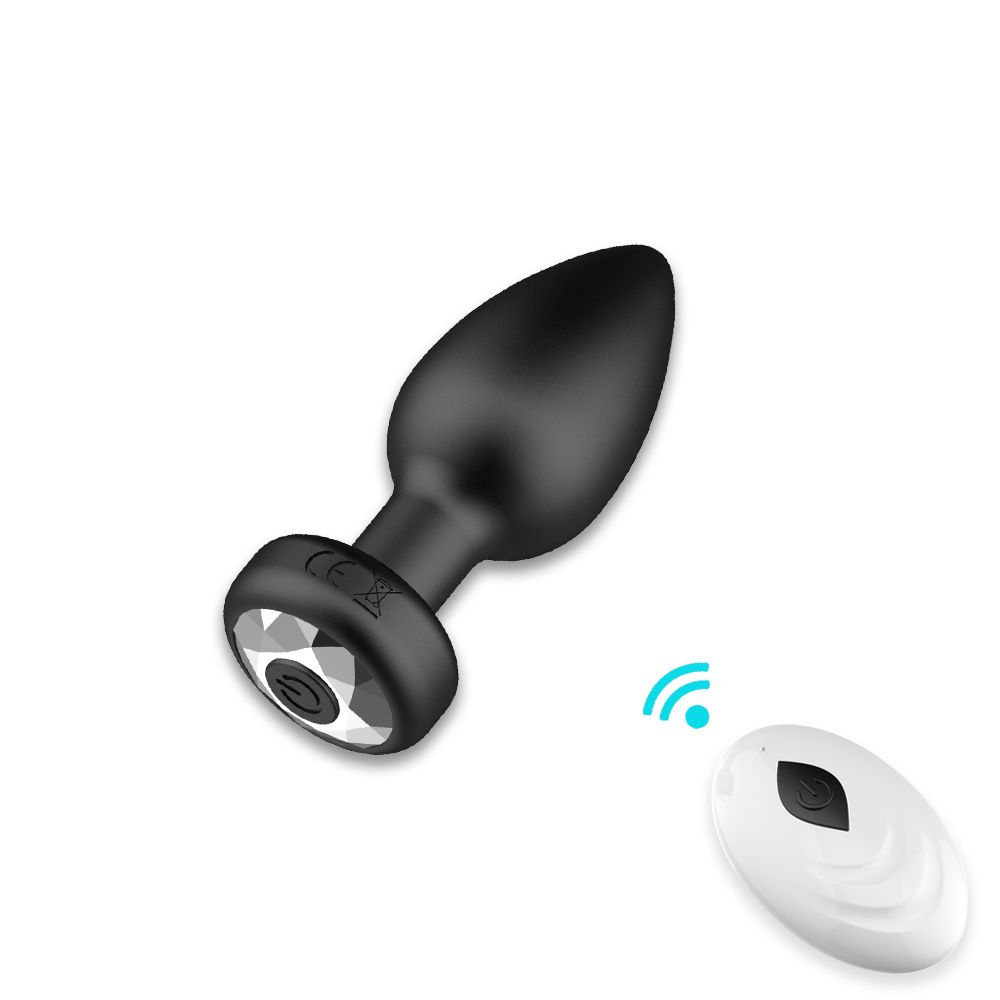 Anal Plug Adult Sex Toy,Adult Sex Toys and Games for Men Women,Wireless Remote Control 10 Frequency Vibration,Small Butt Plug for Female Male Prostate Massage Vibrating Anal Sex Toys for Men