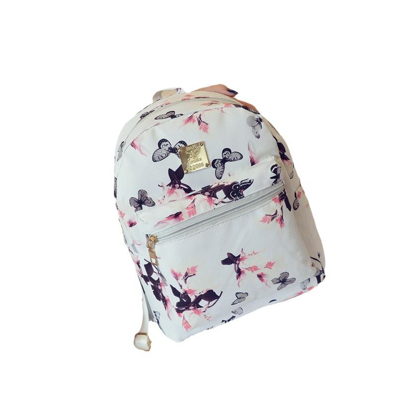 backpack bag New flower print small backpack women's fashion trend women's backpack