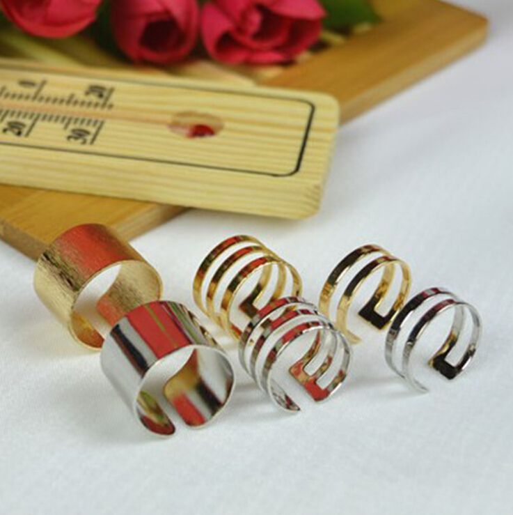 South Korea imported jewelry all copper material fashion three-piece set the Lord of the sun with the ring ring