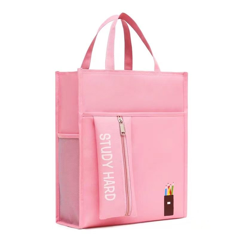 Primary School Students Unicorn Tutorial Bags with Pencil Bag Girl Boy Handbag Carrying Book Bag Children Art Bag Hot