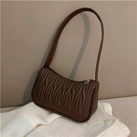 Fashion Women Handbag PU Leather Shoulder Bags Female Casual Solid Messenger Bag for Women Luxury Underarm Bag Feminina