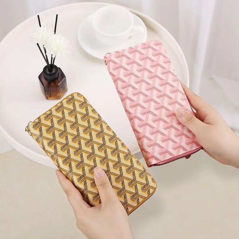Women's Wallet  Zipper Multi Credit Card Large Capacity Zipper Clutch Travel Bag Wrist Guard Presbyopia Wallet  Handbag