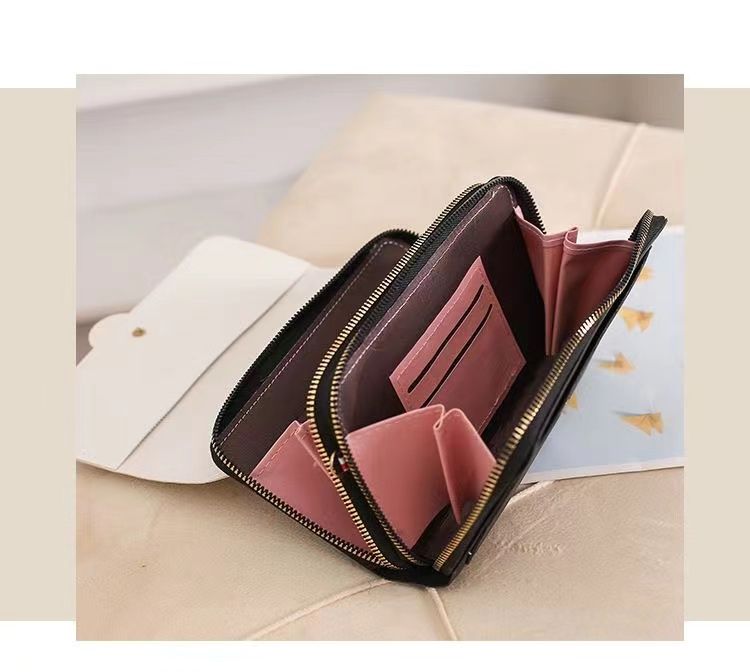 Fashionable Color Blocking Single Shoulder Crossbody Bag Mobile Phone Bag Cover Sty Ladies Wallet Women's Small Square Bag Large Capacity Shoulder Bag Fashion PU Leather Coin Purse Handbag
