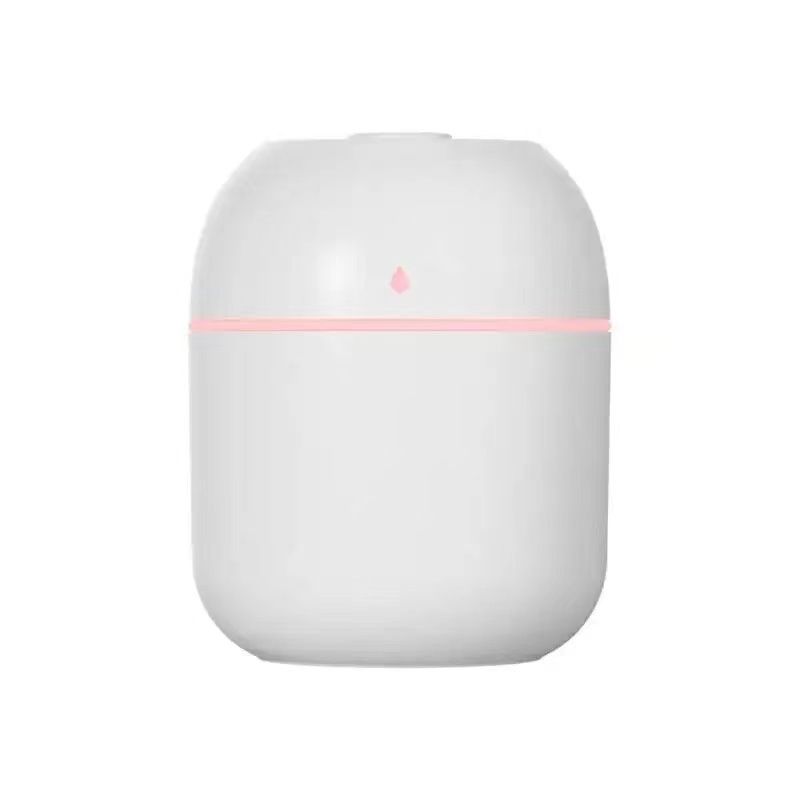 220ML USB Mini Air Humidifier Aroma Essential Oil Diffuser For Home Car Ultrasonic Mute Mist Maker Diffuser with LED Color Lamp Portable Water Drop Humidifier