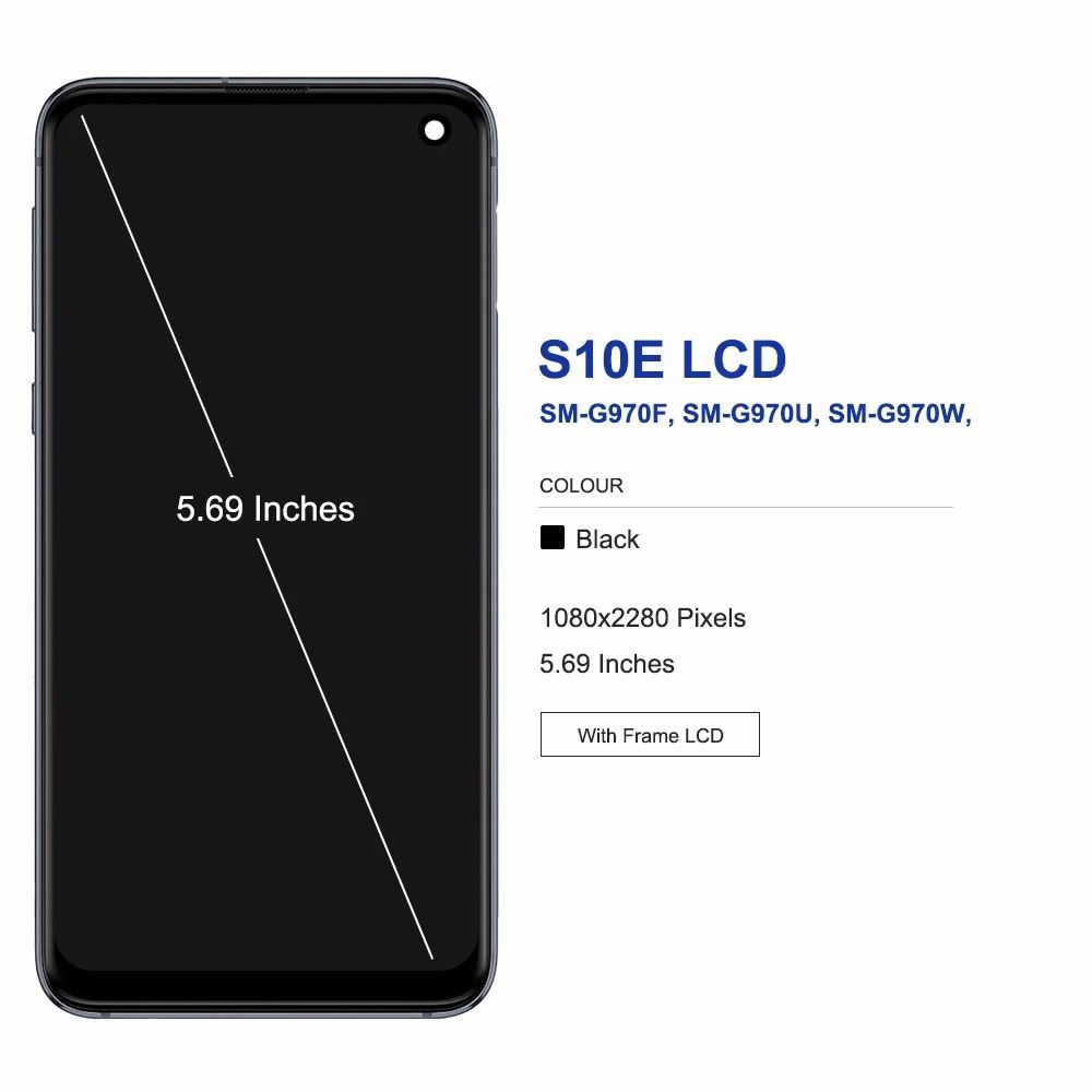 LCD For Samsung S10e G970 G970F/DS G970U SM-G9700 LCD Touch Screen Display Digitizer