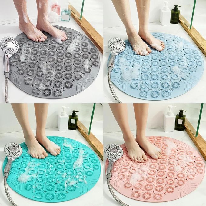 Elegant bathtub mat/ anti slip mat/ bathroom mat/ toilet mats/ washroom mats- anti slip amd with foot massanger