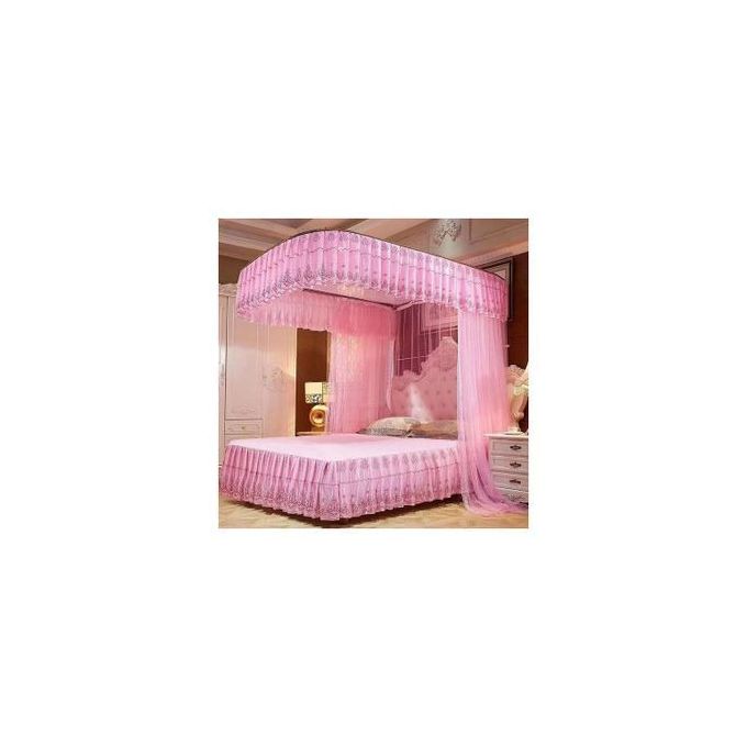 2 stand  Msquito rail net/ Mosquito net with sliding rails for 5 by 6 bed, 4 by 6 bed, 6 by 6 bed