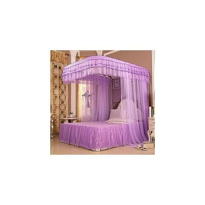 2 stand  Msquito rail net/ Mosquito net with sliding rails for 5 by 6 bed, 4 by 6 bed, 6 by 6 bed