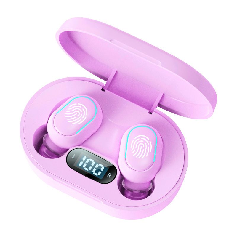 E7S TWS Wireless Headphones Bluetooth earphone Control Sport Headset Waterproof Microphone Music Earphone Work On All Smartphone