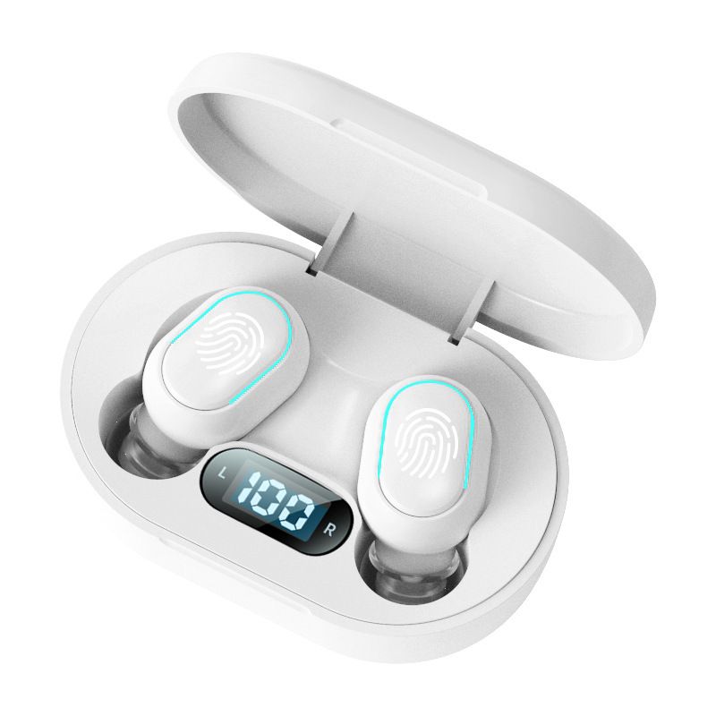 E7S TWS Wireless Headphones Bluetooth earphone Control Sport Headset Waterproof Microphone Music Earphone Work On All Smartphone