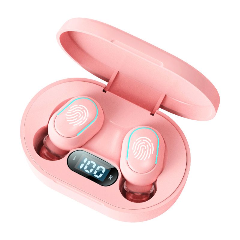 E7S TWS Wireless Headphones Bluetooth earphone Control Sport Headset Waterproof Microphone Music Earphone Work On All Smartphone