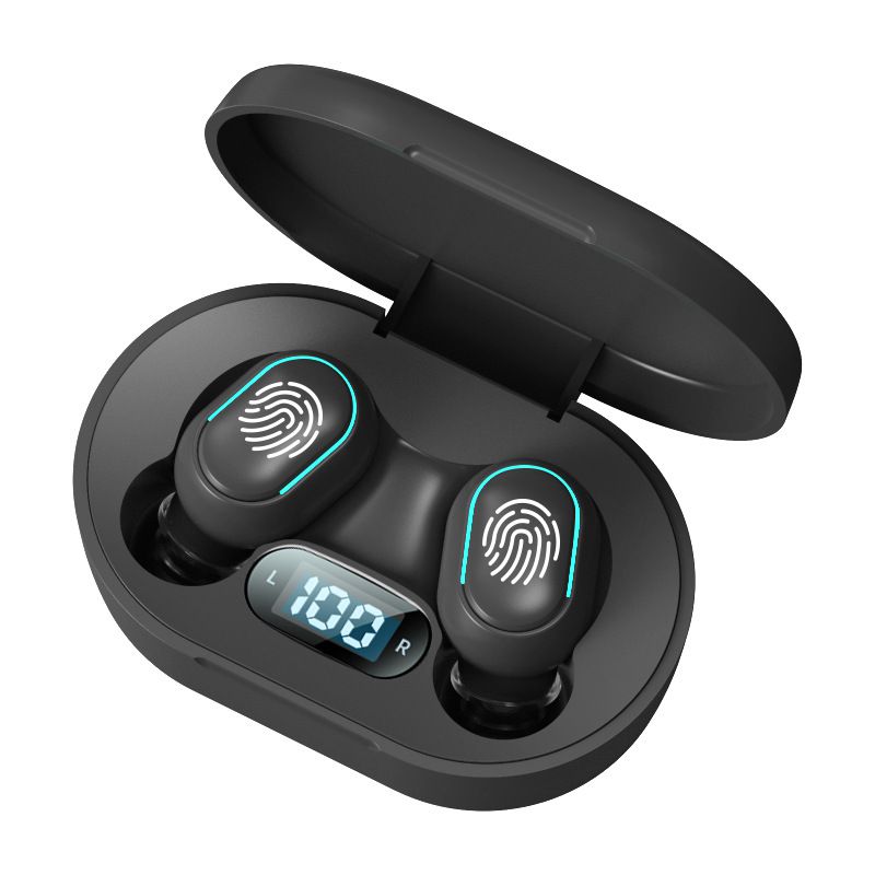E7S TWS Wireless Headphones Bluetooth earphone Control Sport Headset Waterproof Microphone Music Earphone Work On All Smartphone