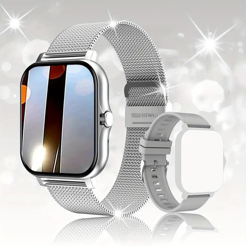 Smart Watch For Men Women Gift 1.44" Screen Full Touch Sports Fitness Watches Bluetooth Calls Digital Smartwatch Wristwatch