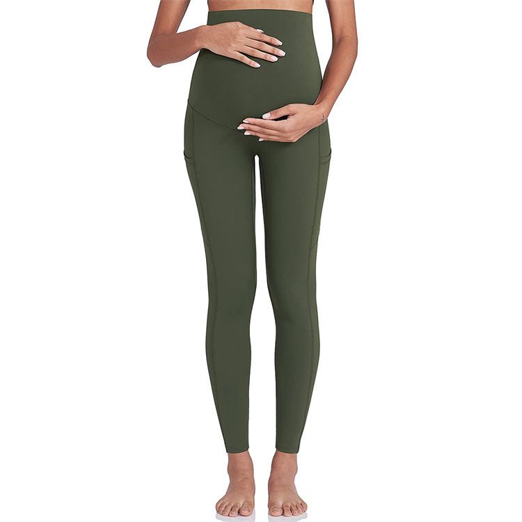 Breathable and Soft Maternity Leggings - Perfect for Pre and Postnatal Exercises Leggings Women