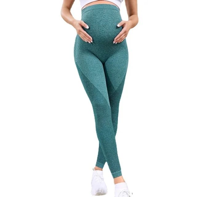 Women's Maternity Leggings Over The Belly Full Length Pregnancy Yoga Pants Active Wear Workout Leggings