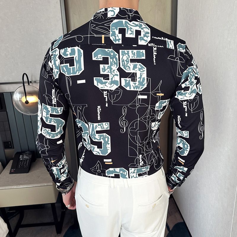 custom Contrast Hot Sale Mens long sleeve dress shirt organic cotton business shirt solid color