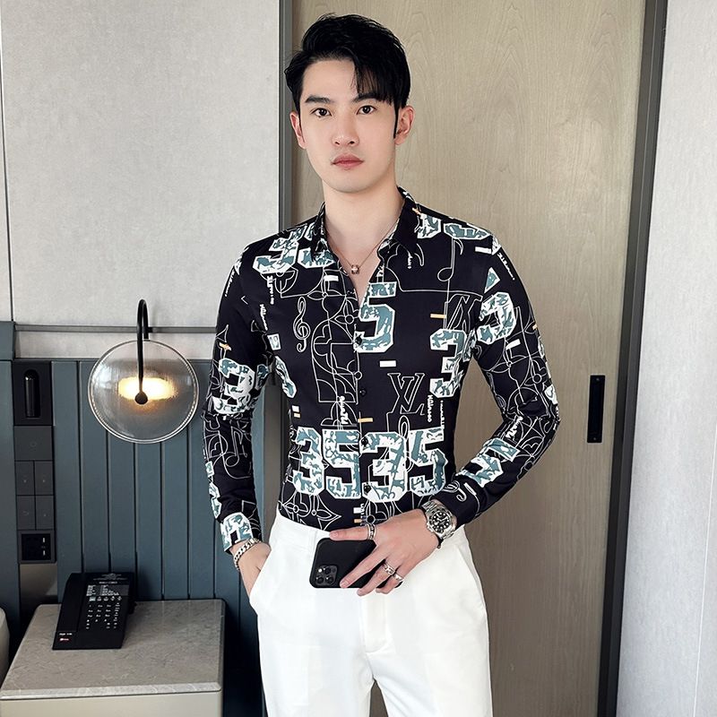 custom Contrast Hot Sale Mens long sleeve dress shirt organic cotton business shirt solid color