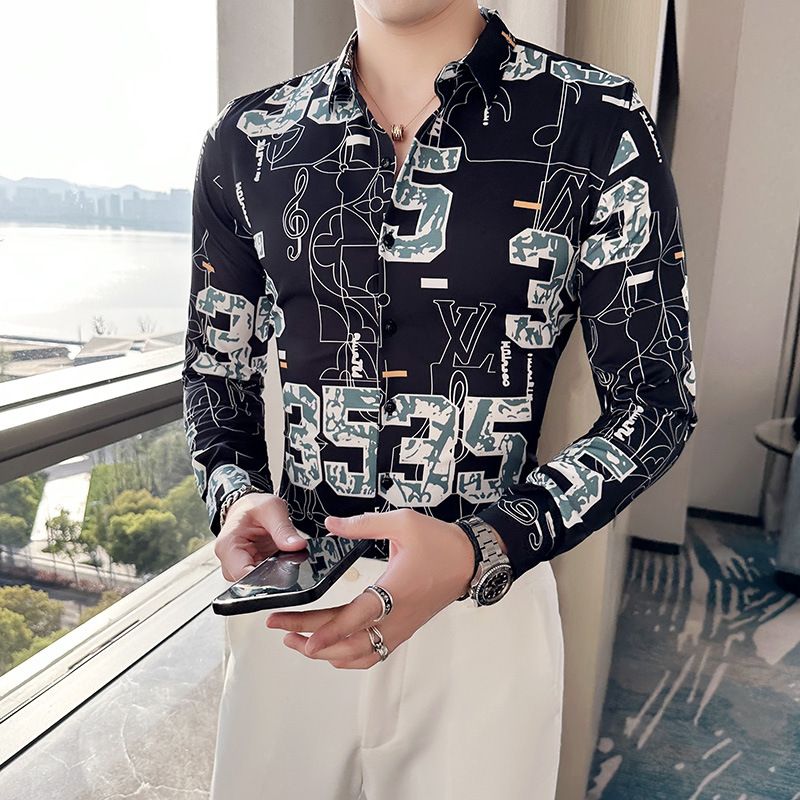 custom Contrast Hot Sale Mens long sleeve dress shirt organic cotton business shirt solid color