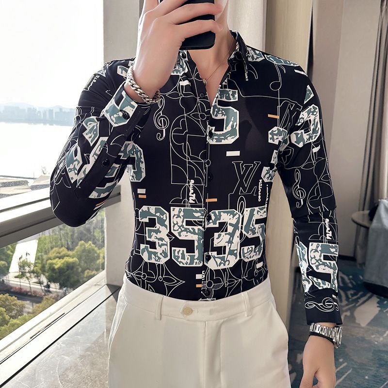 custom Contrast Hot Sale Mens long sleeve dress shirt organic cotton business shirt solid color