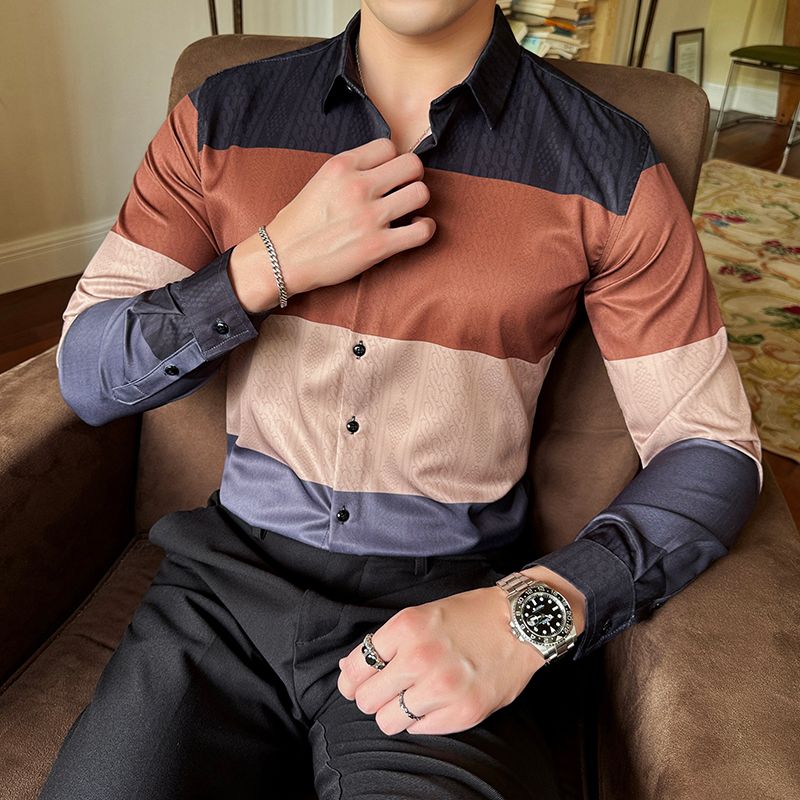 Custom Mens Non Iron Dress Shirts Wrinkle Free Long Sleeve Button Up Shirts Business Casual Button Down Shirt