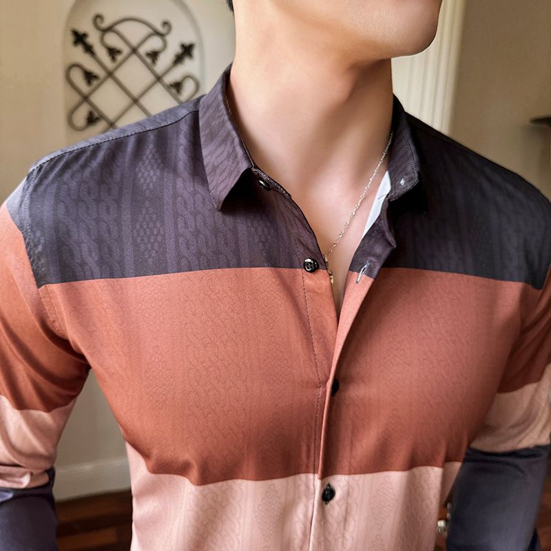 Custom Mens Non Iron Dress Shirts Wrinkle Free Long Sleeve Button Up Shirts Business Casual Button Down Shirt