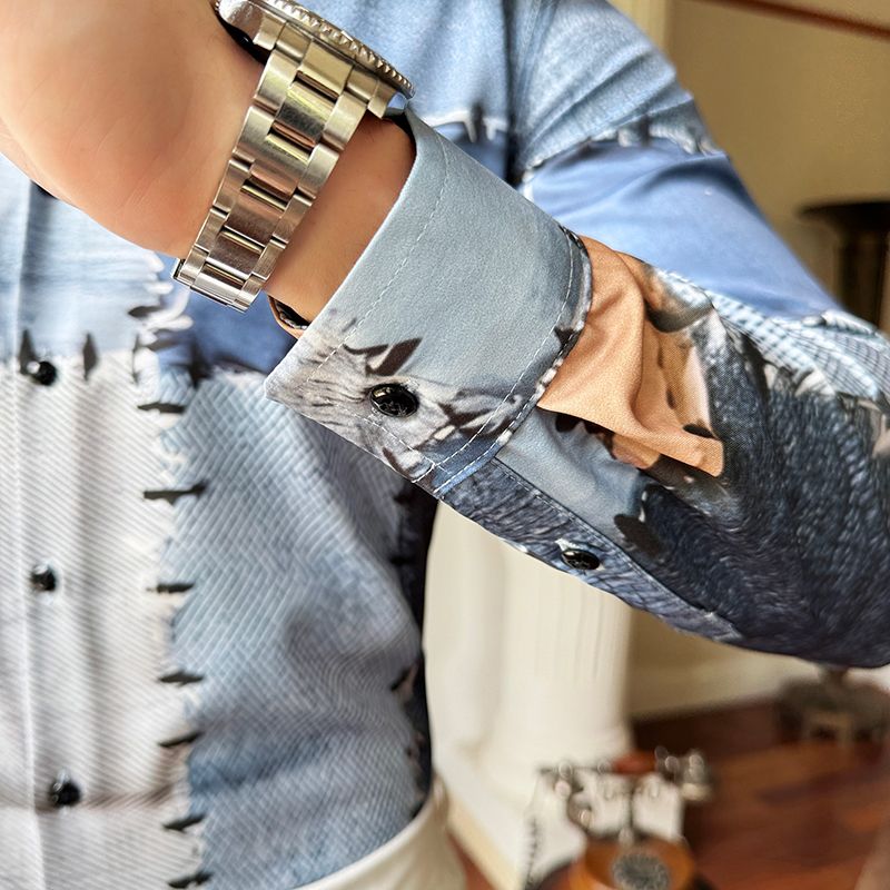 Custom Mens Non Iron Dress Shirts Wrinkle Free Long Sleeve Button Up Shirts Business Casual Button Down Shirt