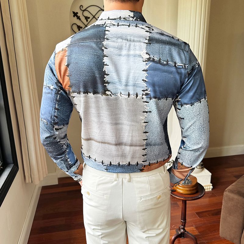 Custom Mens Non Iron Dress Shirts Wrinkle Free Long Sleeve Button Up Shirts Business Casual Button Down Shirt