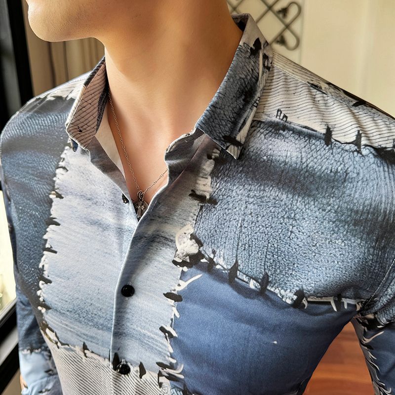 Custom Mens Non Iron Dress Shirts Wrinkle Free Long Sleeve Button Up Shirts Business Casual Button Down Shirt