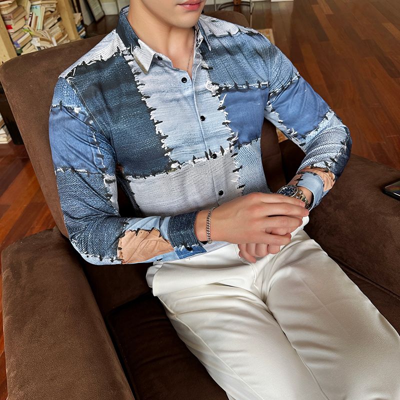 Custom Mens Non Iron Dress Shirts Wrinkle Free Long Sleeve Button Up Shirts Business Casual Button Down Shirt