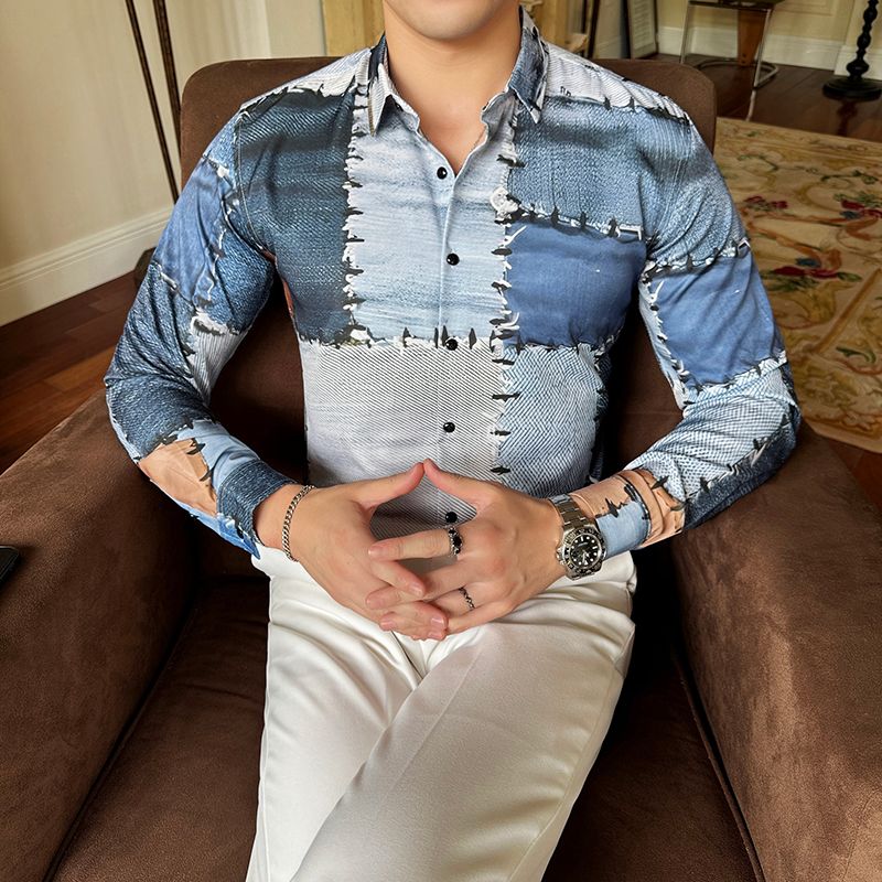 Custom Mens Non Iron Dress Shirts Wrinkle Free Long Sleeve Button Up Shirts Business Casual Button Down Shirt