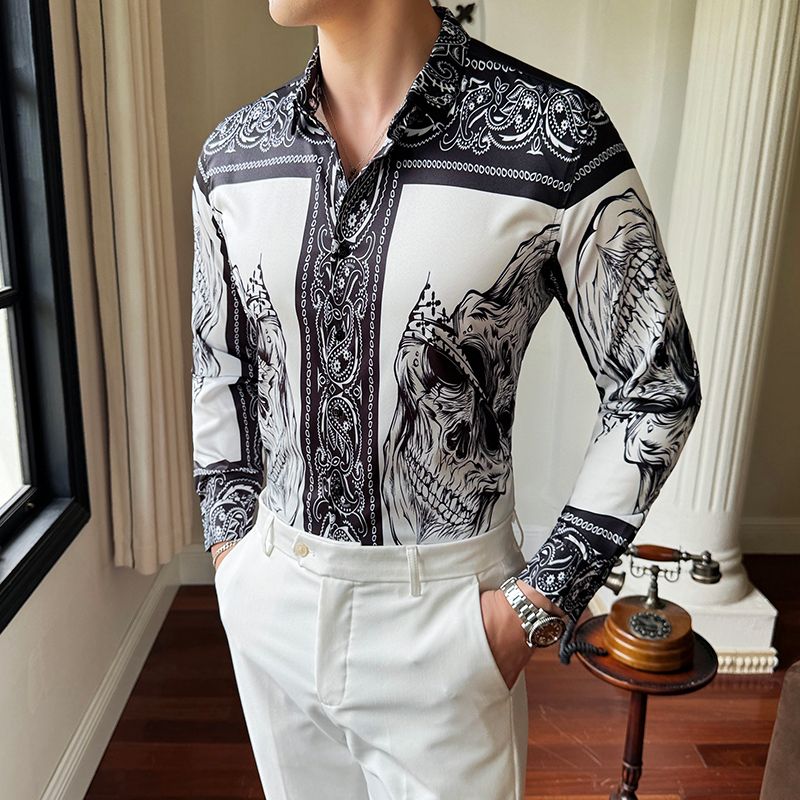 Custom Cotton Casual Shirt Stand-up Collar Long Sleeve Men's Shirts Formal Shirt Collection from Bangladesh men shirt