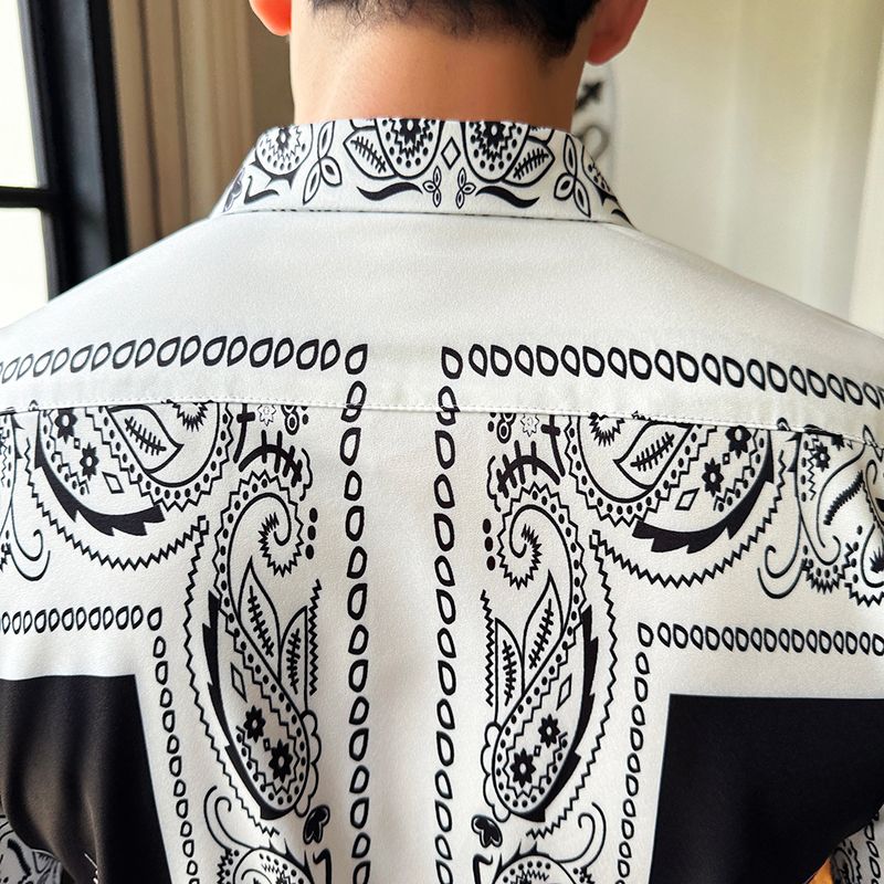 Custom Cotton Casual Shirt Stand-up Collar Long Sleeve Men's Shirts Formal Shirt Collection from Bangladesh men shirt