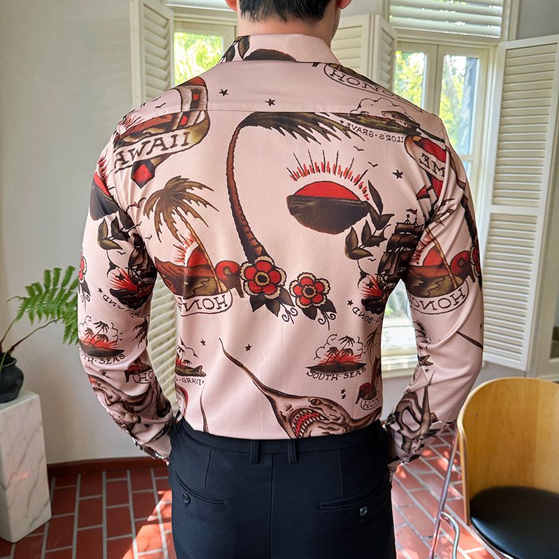 Custom Cotton Casual Shirt Stand-up Collar Long Sleeve Men's Shirts Formal Shirt Collection from Bangladesh men shirt
