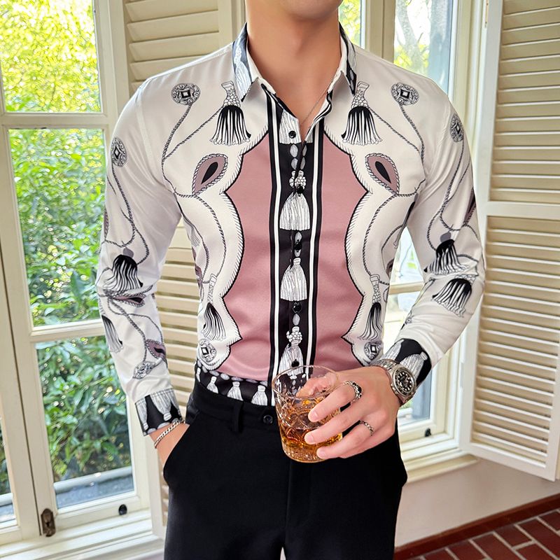 New style plaid striped long sleeve shirt casual soft men's shirt wholesale fashion men's clothing men shirt