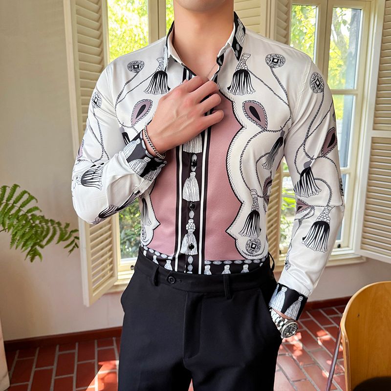 New style plaid striped long sleeve shirt casual soft men's shirt wholesale fashion men's clothing men shirt