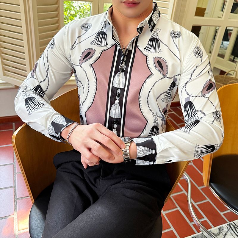 New style plaid striped long sleeve shirt casual soft men's shirt wholesale fashion men's clothing men shirt