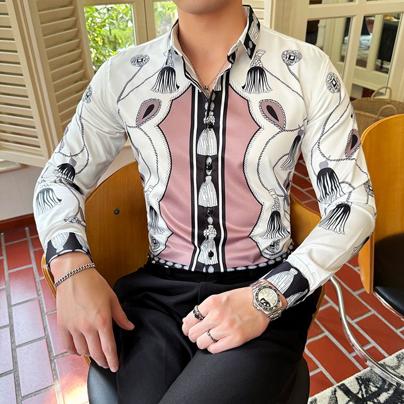 New style plaid striped long sleeve shirt casual soft men's shirt wholesale fashion men's clothing men shirt