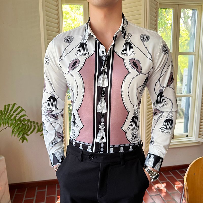 New style plaid striped long sleeve shirt casual soft men's shirt wholesale fashion men's clothing men shirt