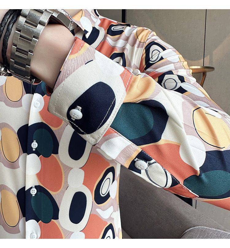 Surprise Price In-Stock Items Button Down CASUAL SHIRTS Men Slim Casual Long Sleeve Shirt Full Beach Shirts For Men