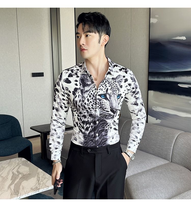 Surprise Price In-Stock Items Button Down CASUAL SHIRTS Men Slim Casual Long Sleeve Shirt Full Beach Shirts For Men