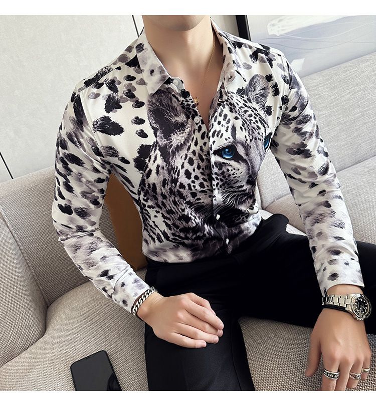 Surprise Price In-Stock Items Button Down CASUAL SHIRTS Men Slim Casual Long Sleeve Shirt Full Beach Shirts For Men