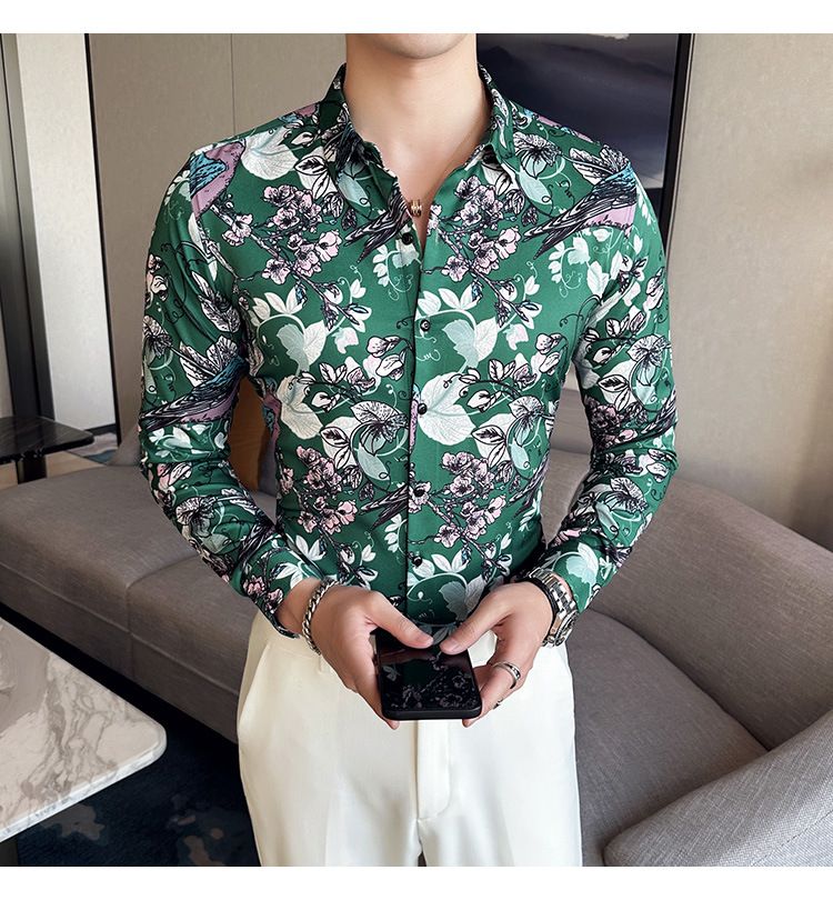 Recommend Casual Band T Shirts Support Luxury dress Shirt Support Men's Plaid Shirt