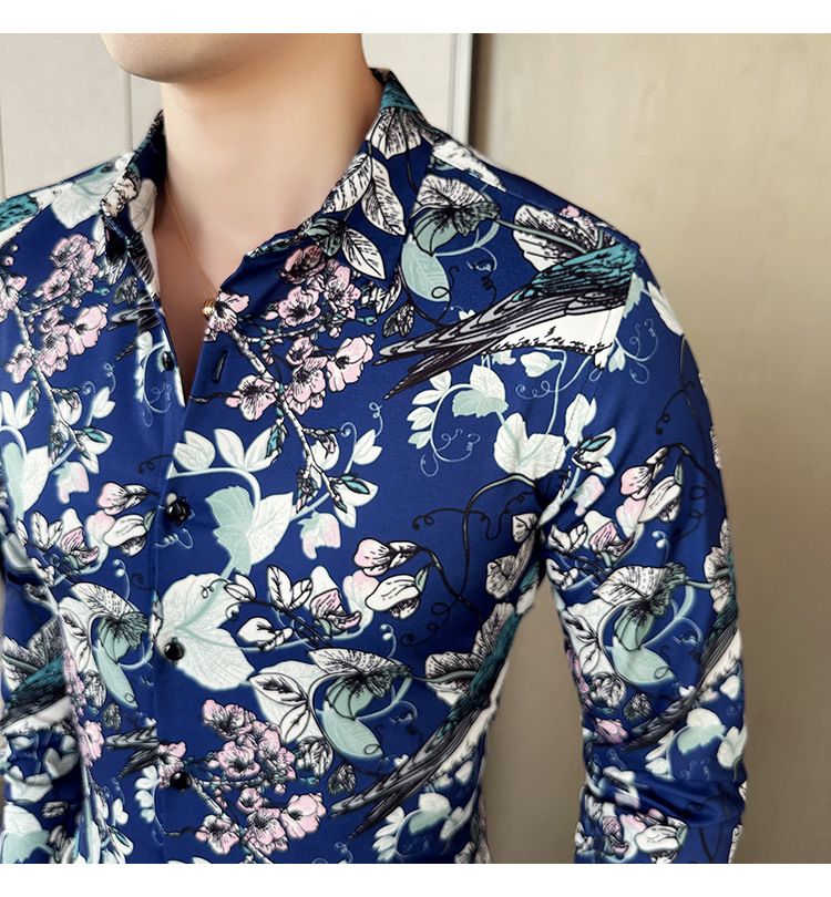 Recommend Casual Band T Shirts Support Luxury dress Shirt Support Men's Plaid Shirt