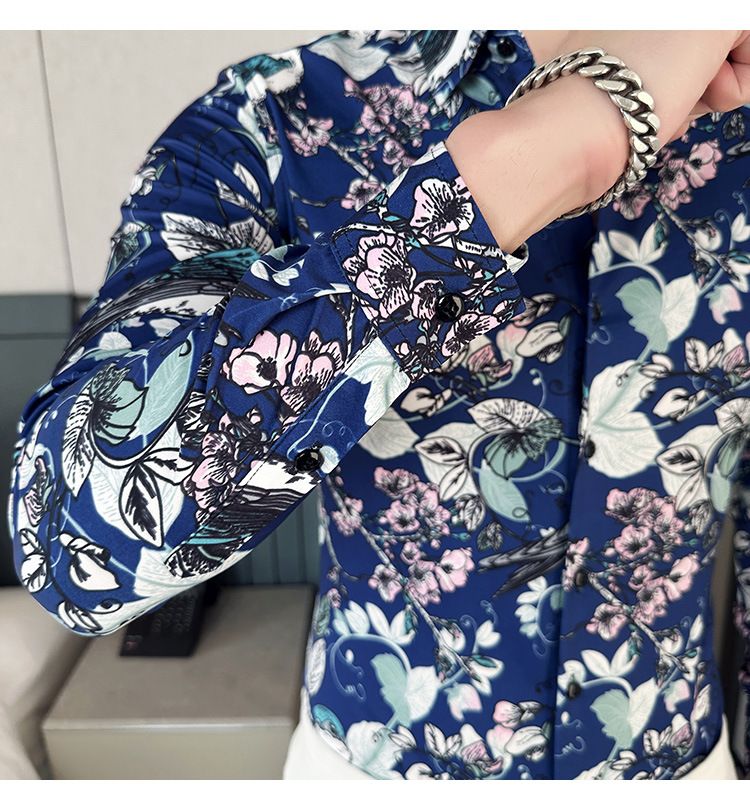 Recommend Casual Band T Shirts Support Luxury dress Shirt Support Men's Plaid Shirt