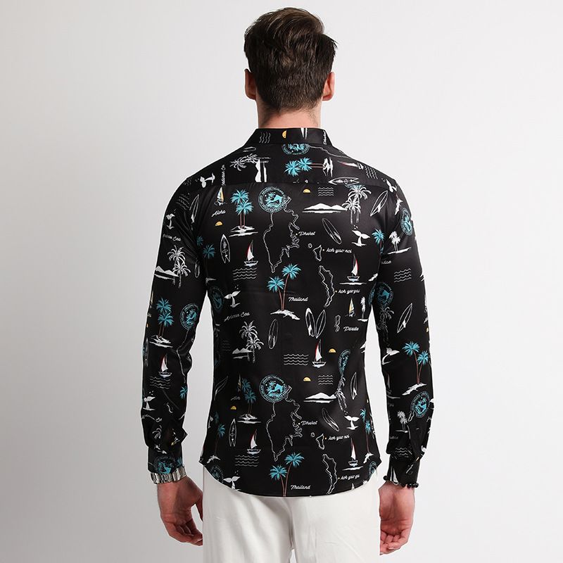 Custom Mens Non Iron Dress Shirts Wrinkle Free Long Sleeve Button Up Shirts Business Casual Button Down Shirt