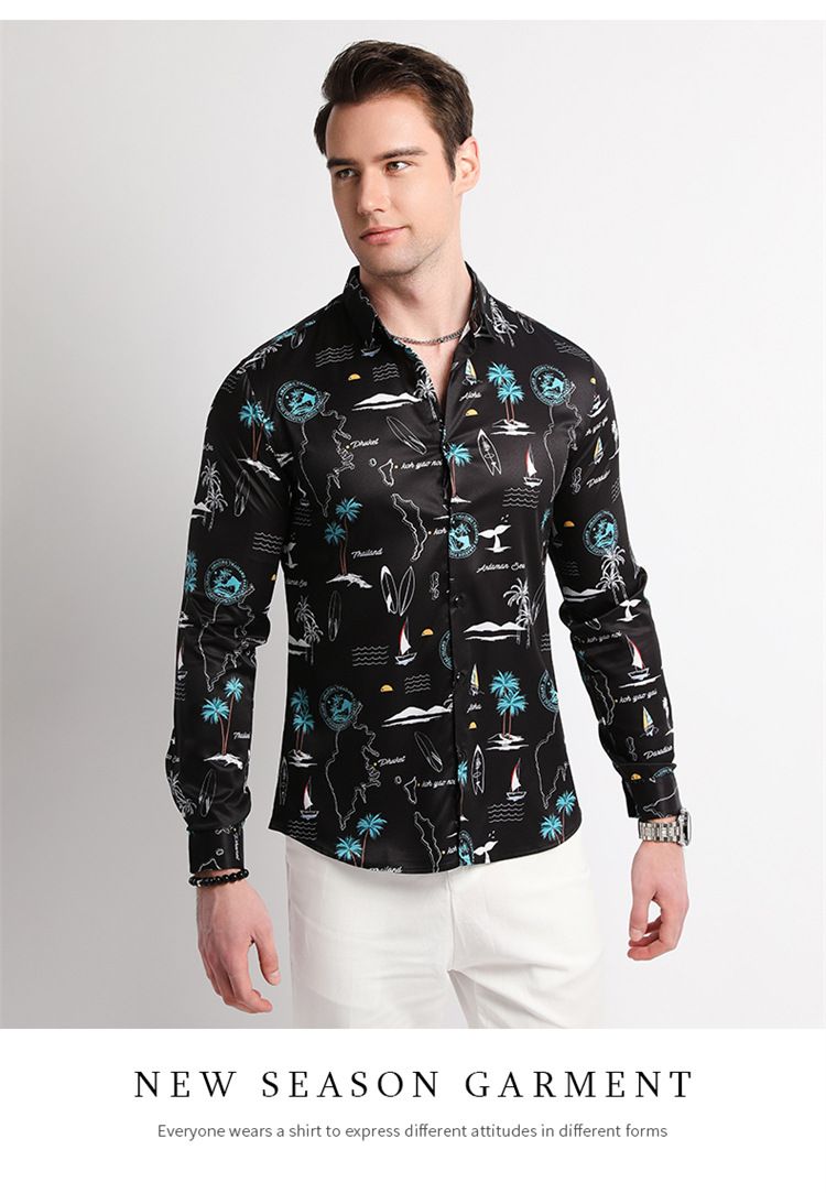 Custom Mens Non Iron Dress Shirts Wrinkle Free Long Sleeve Button Up Shirts Business Casual Button Down Shirt