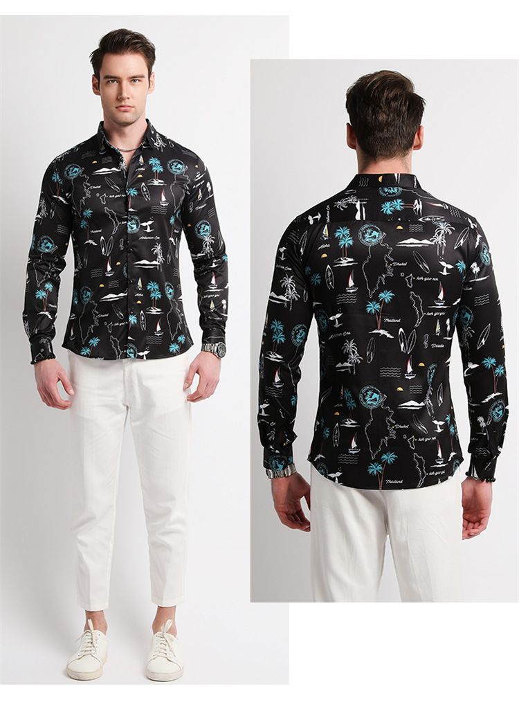 Custom Mens Non Iron Dress Shirts Wrinkle Free Long Sleeve Button Up Shirts Business Casual Button Down Shirt