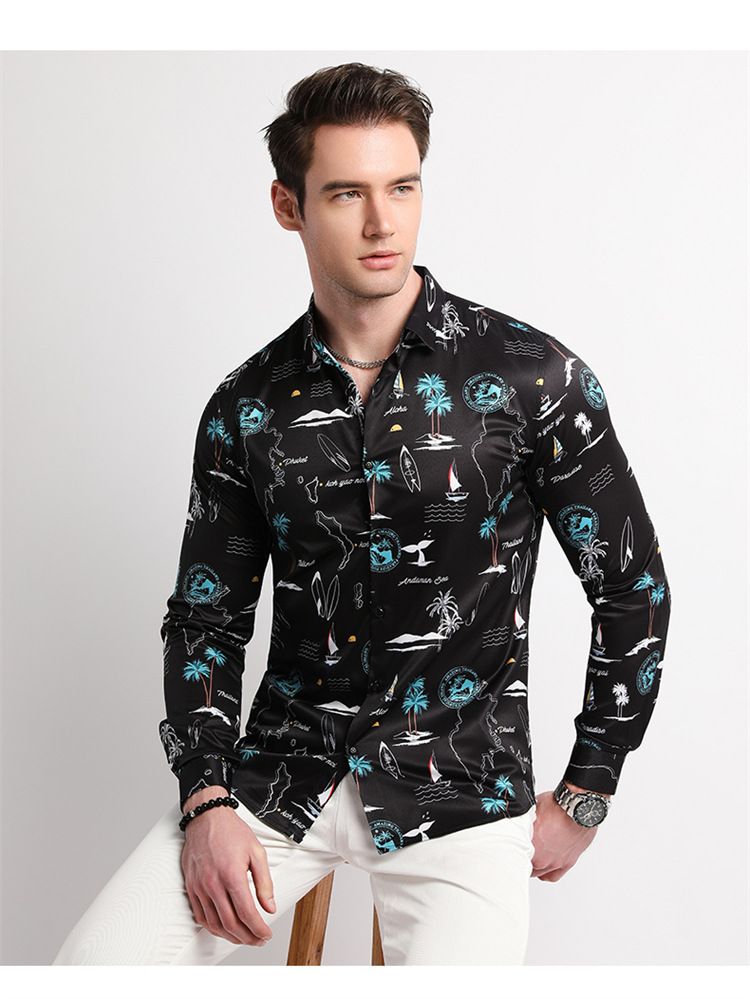 Custom Mens Non Iron Dress Shirts Wrinkle Free Long Sleeve Button Up Shirts Business Casual Button Down Shirt